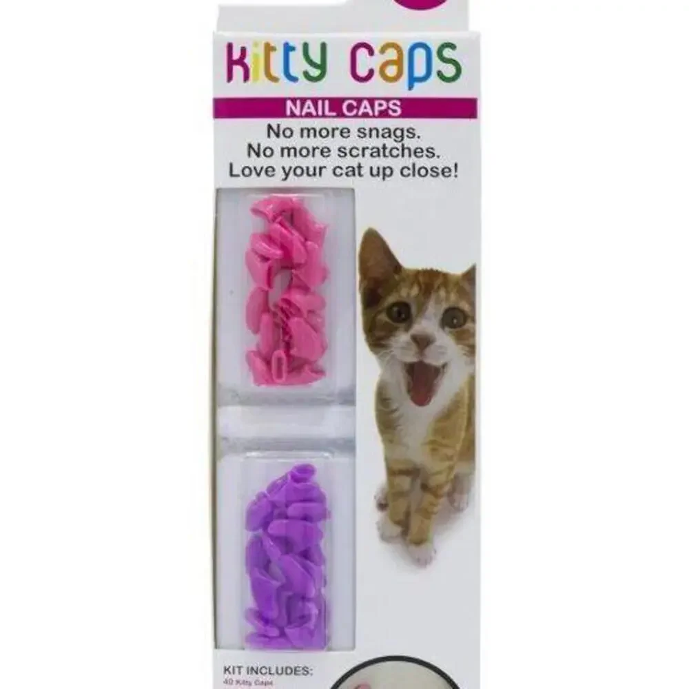 Nail Caps for Cats -Stop scratching kit Large 2 New Kits